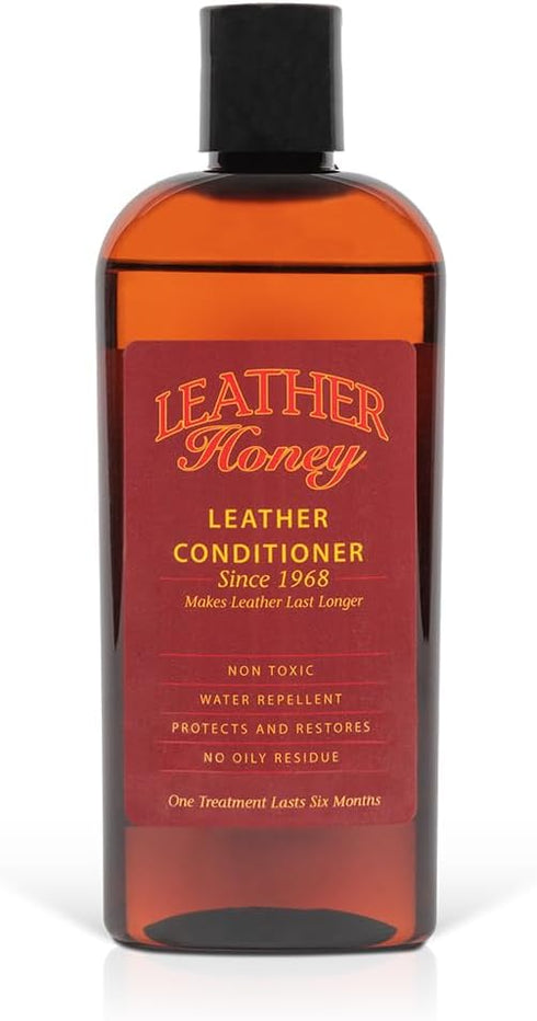 Leather Honey Leather Conditioner, Non-Toxic & Made in the USA, Protect & Restore Leather Couches, Furniture,