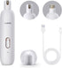 Loomla Upgraded Dog Nail Grinder - Professional 2 Speed Trimmers, USB Rechargeable, Low Noise, White