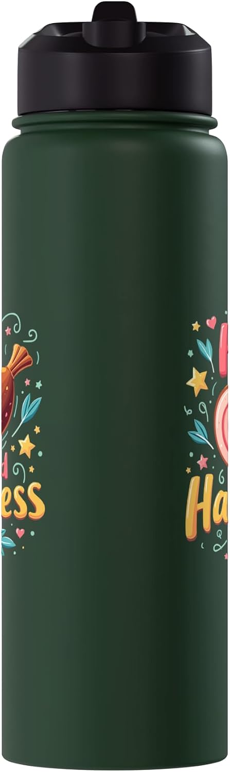 Ham Pork Food Lover SteMi Apparel Funny Ham Meat Pig Farmer Pork Food Lover Foodie Stainless Steel Insulated Water