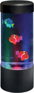 Lightahead Mini LED Round Fish Lamp, Color Changing Light Effects, 9 inches Tall Mood Lamp for Aquarium