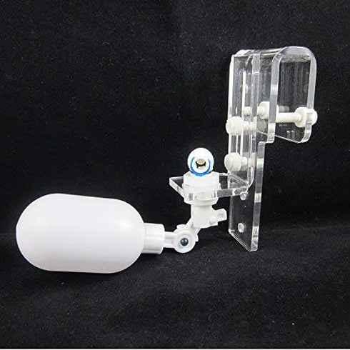 ZAOJIAO Auto Water Filler Solution - Adjustable Float Valve + 1/4" Tube 3 Meters for Aquarium Sump, PE White
