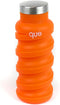 que Bottle - Collapsible & Fashionable 12oz Water Bottle (Sunbeam Orange)