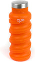 que Bottle - Collapsible & Fashionable 12oz Water Bottle (Sunbeam Orange)
