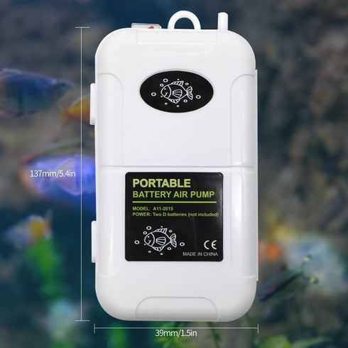 Small Air Pump for Fish Tank 6 Gallons, Aerator for Bait Bucket,Bubbler Stones for Aerator, Bait Bucket Aerator Pump,Quiet Voice, Suitable for Tropical Fish Enthusiasts and Fishing Enthusiasts