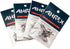 Ahrex #10 18-Pack Black Nickel Shrimp J Hooks