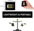 GOANDO 2 Pack Running Lights, Safety LED Light for Joggers, High Visibility Reflective Gear with USB Charging