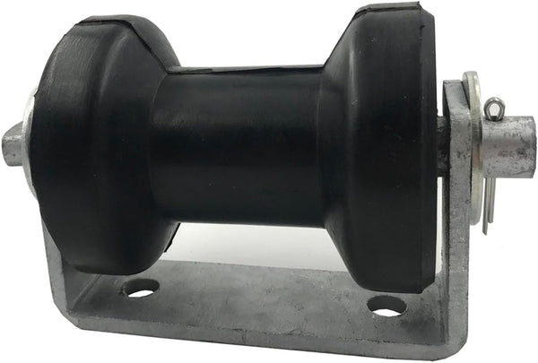 4" Boat Trailer Spool Stationary Keel Base Roller Bracket Assembly for 2"