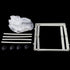 Large Fish Breeder Net with Suction Cups, Nylon Mesh Isolation Box for Fish/Plants/Shrimp