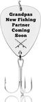 Grandpa to Be Gift Fishing Lure Hook for Grandpa New Grandpa Gift