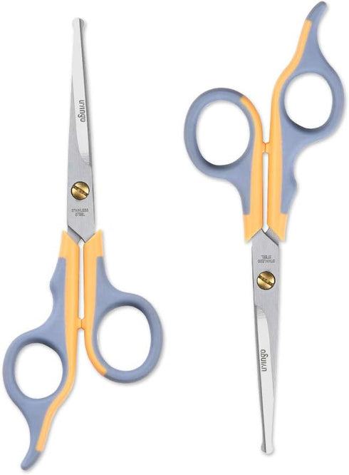 LIVINGO Professional Pet Grooming Scissors for Cats & Dogs, Titanium Coated, 2 Pack, 6.5 inch