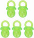 GRCFUMO 5 Pcs Pet Dog Chew Toy, Dog Squeak Toys, Pacifier Shaped Chew Toy, Interactive Chew Toy for Pet Dogs Teether