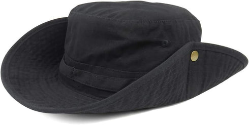 Wide Brim Bucket Hat for UV Protection, Fishing, Hiking, Safari - Unisex Outdoor Hats