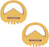 KEMIMOTO Golf Cart Engine Snubber, Compatible with Club Car Motor Mount Noise Vibration Dampener