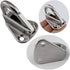 haowei Fender Hook - 2Pcs Heavy Duty 316 Stainless Steel Safety Spring Snap-Type Fender Hanger