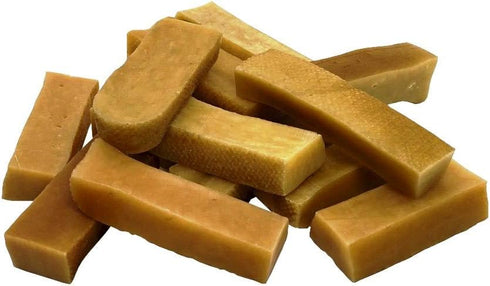 Premium Himalayan Yak Cheese Dog Chews - Long-Lasting Treats for Aggressive Chewers, All Dog Sizes - Natural Yak Cheese