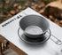 KAPILA 300ml Titanium Bowl with Folding Handle, Portable Camping Picnic Tableware