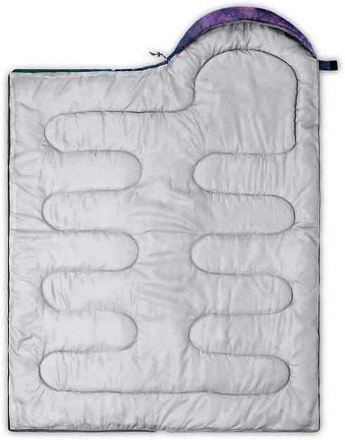 Sleeping Bag for Adults Kids, Green Mountain Camp Van, Lightweight Warm Portable Outdoor Waterproof
