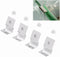 TOPINCN 4Pcs Stainless Steel Aquarium Cover Bracket - Fish Glass Cover Clips - Fish Lid Holder Support (10mm)