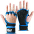 Fitness Gloves with Wrist Wraps | Half Finger Sports Training Gloves for Men & Women, Shock Absorption & Anti-Slip