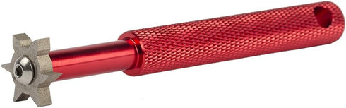 HIFROM Groove Sharpener with 6 Heads, Golf Club Re-Grooving Tool for All Irons and Wedges