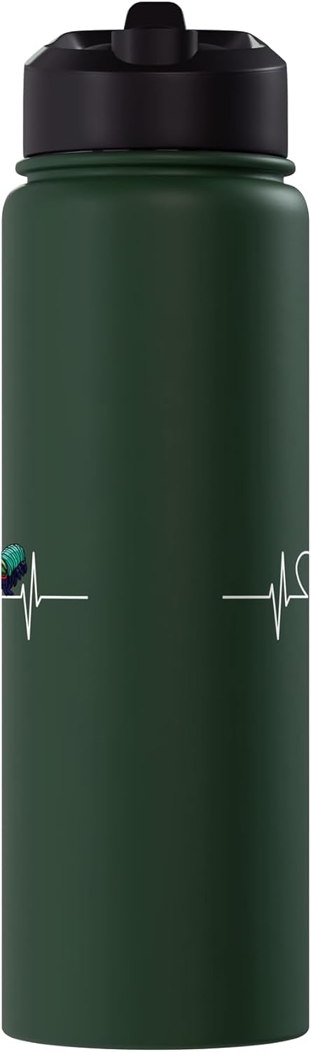 Mantis Shrimps Mantis Shrimp Lovers Shop Mantis Shrimps Heartbeat Mantis Shrimp Stainless Steel Insulated Water Bottle