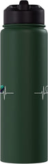 Mantis Shrimps Mantis Shrimp Lovers Shop Mantis Shrimps Heartbeat Mantis Shrimp Stainless Steel Insulated Water Bottle