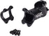 Stem 31.8 60mm 25 Degree Wake Mountain Bike Stem, Short Handlebar Stem for Most Bicycles, Black Aluminum
