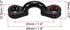 PATIKIL Kayak Pad Eye, 30 Pack Nylon Deck Loops for Boats and Canoes