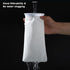 4Pcs 4inch 150 Micron Honeycomb Filter Socks, 3D Design Aquarium Filter Bags for Saltwater and Freshwater