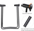 VGEBY Portable & Foldable Bike Support Bracket, 12" Black Steel Tube