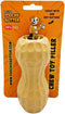 Peanut Butter Durable Chew Treat Toy for Dogs, Solid Natural Rubber Toy for Aggressive Chewers, Small