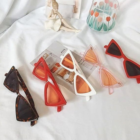 Pink Fashion Cool Pet Decorations: Cat Eye Shape Photos Props Pet Glasses Eye-wear Dog Sunglasses Apparel and