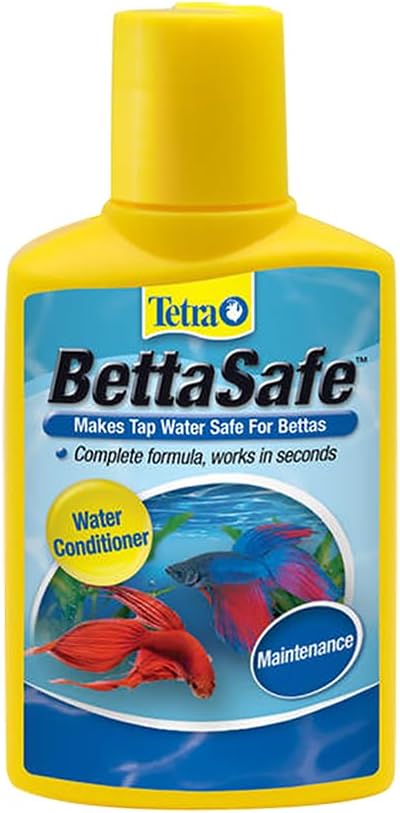 Tetra BettaSafe, Aquarium Water Conditioner For Bettas, 1.69-Ounce, 50ml, Golds & Yellows