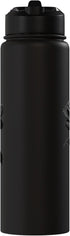Darkened Rose Black Rose Stainless Steel Insulated Water Bottle
