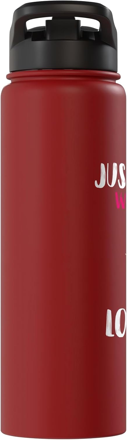 Funny Lobster Lover Apparel Just A Girl Loves Lobster Funny Sea Food Lover Stainless Steel Insulated Water Bottle