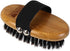 alcott Bamboo Groom Palm Brush with Boar Bristles for Pets
