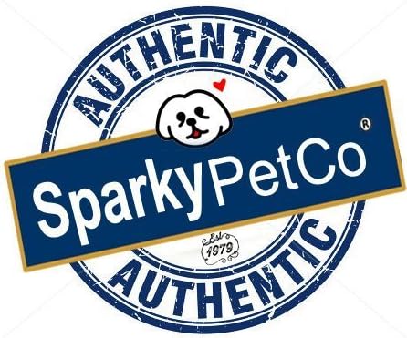 Sparky Pet Co Neon Orange Roller Buckle High Flex Dog Collar, 3/4", Compatible with Garmin