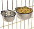 ProSelect Stainless Steel Coop Cups, 16-Ounce, Versatile for Pet and Animal Cages, Silver