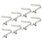 PATIKIL 5.5x3.8mm Kayak Paddle Snaps, 8 Pack Pole Push Button Spring Clips for Camping Awning Tent Pole