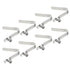 PATIKIL 5.5x3.8mm Kayak Paddle Snaps, 8 Pack Pole Push Button Spring Clips for Camping Awning Tent Pole