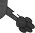 RLECS 10pcs Black Plastic Clothes Hanger for Small Pets, Dog, Puppy, Cat, Kitten Clothing Hangers, 6x7 Size