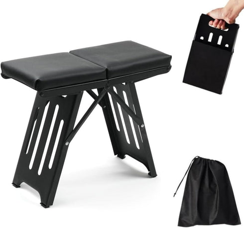 GDCARSL Portable Folding Camping Stools with Soft Seat,Folding Camping Stool, Indoor/Outdoor Foldable Stool