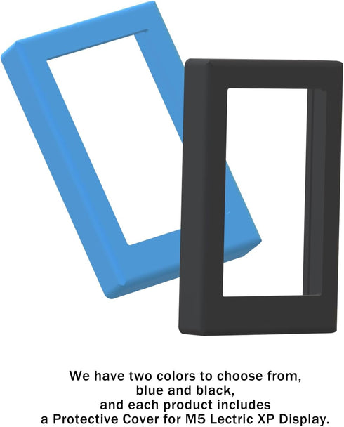 Protective Edge Guard for M5 Lectric XP Display, Soft Shock Absorbent Protective Cover (Blue)