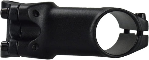 Stem 31.8 60mm 25 Degree Wake Mountain Bike Stem, Short Handlebar Stem for Most Bicycles, Black Aluminum