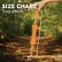 Hound2O Dog Chew Toys - Tug Stick, Orange - Tough, Engaging Chew Toys for Outdoor Play, Non-Toxic & Easy to Clean
