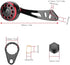 Tbest Knob Power Handle Grip,Fishing Reel Handle CNC Knob with Fittings Replacement Parts Accessory