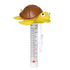 ODJSY Floating Pool Thermometer, Large Size Easy Read for Water Temperature with String,