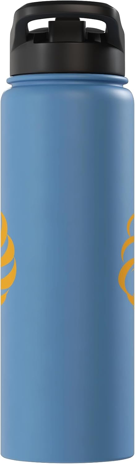 Funny Ice Cream Guy Shirts and Gifts Retro Ice Cream Cone Sorbet Stainless Steel Insulated Water Bottle