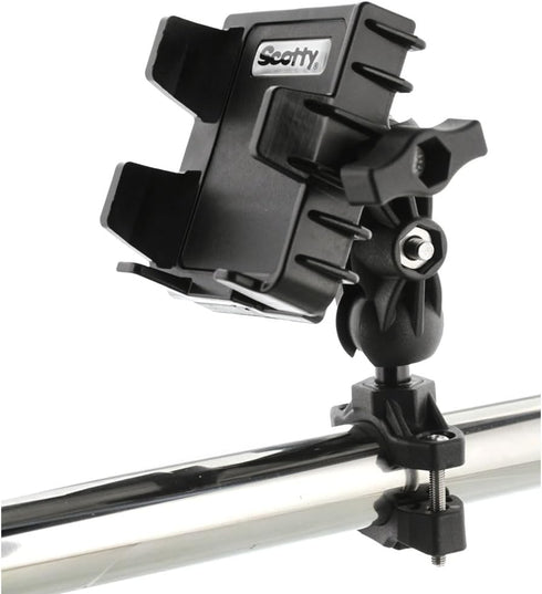 Scotty 0139 Phone Holder with Post, Track & Rail Mounts