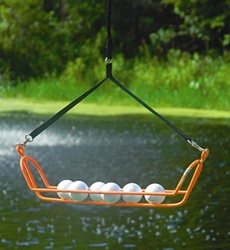 Search 'N Rescue Stretcher Golf Ball Retriever - Orange/Black, 35-Feet